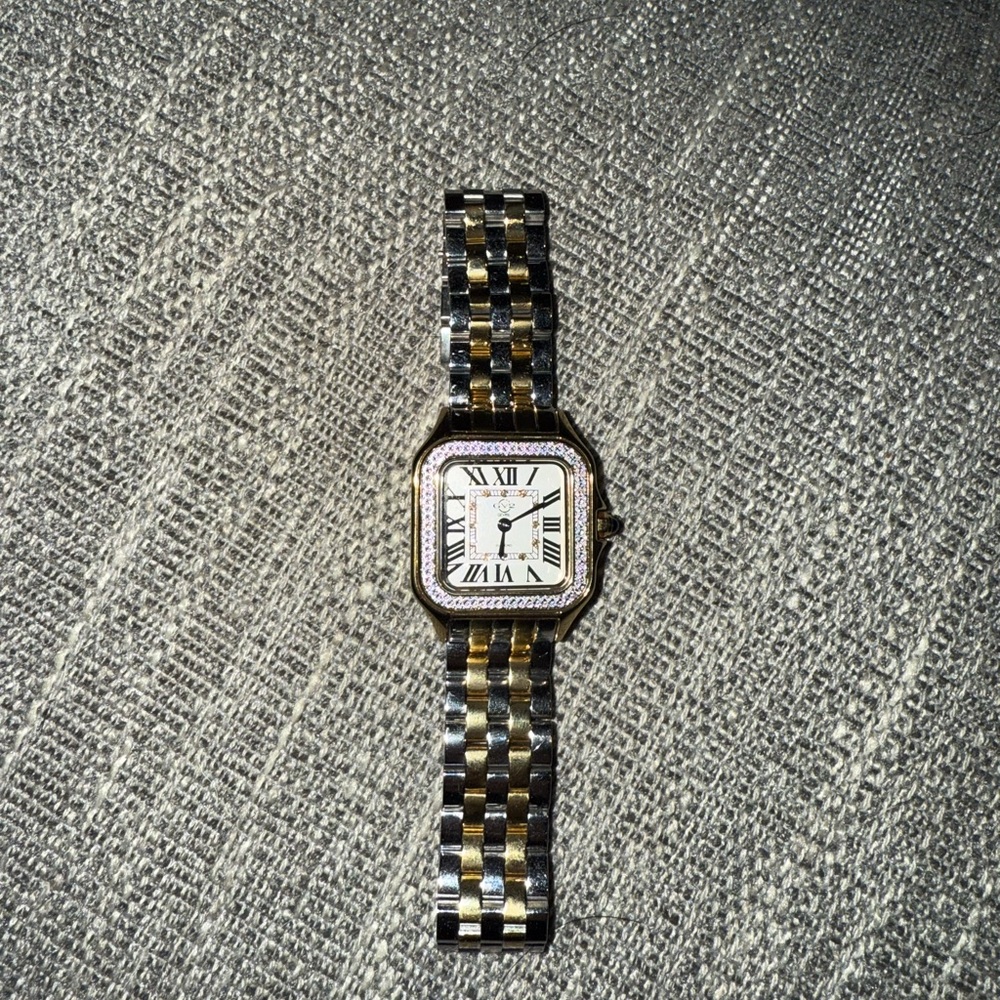 Gv2 Milan 27.5mm Two-Tone Stainless Steel Bracelet Watch